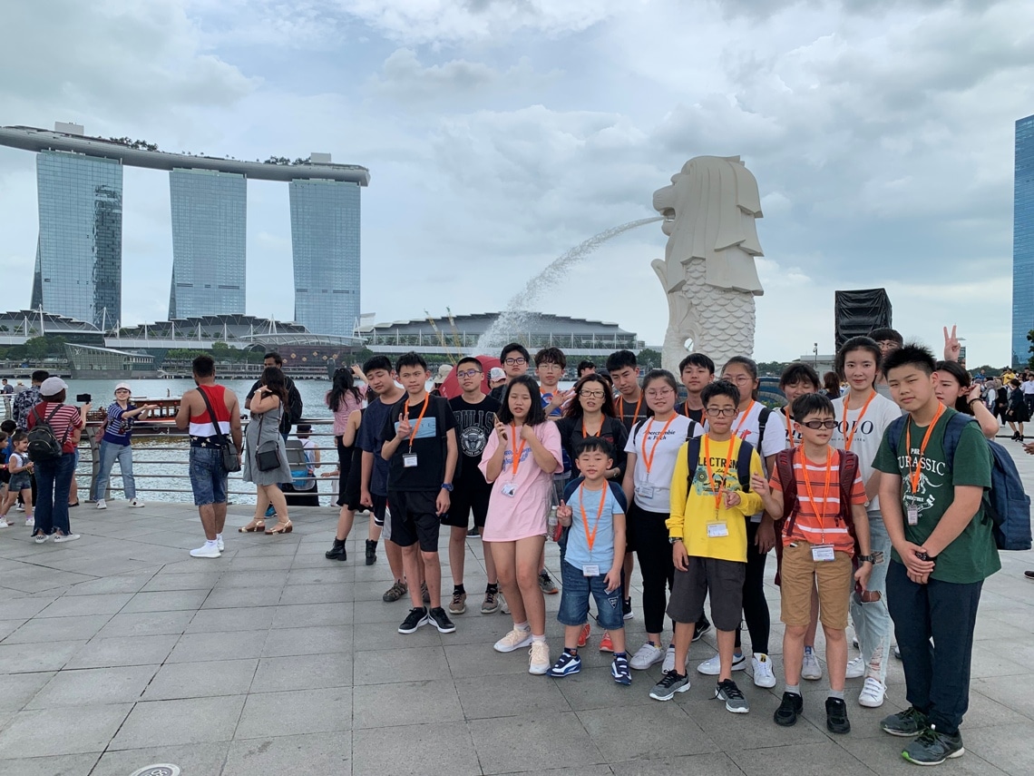 新加坡遊學團-魚尾獅身公園